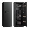 VEVOR 6-8 Gun Safe, Long Gun Cabinet for Rifles and Pistols, Quick Access Rifle Safe with 3 Ammo Slots and 2 Adjustable Racks