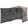 VEVOR Hunting Blind, 2-3 Person See Through Ground Blinds with Carrying Bag, 360 Degree Portable Camouflage Tent