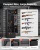 VEVOR 4 Gun Safe, Long Gun Cabinet for Rifles and Pistols, Quick Access Rifle Safe with 2 Ammo Slots, 2 Pistol Pockets & 2 Adjustable Racks