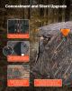 VEVOR Hunting Blind, 270Â° See Through Ground Blind, 4-5 Person Pop Up Deer Blind for Hunting with Carrying Bag, Portable Resilient Hunting Tent