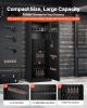 VEVOR 6-8 Gun Safe, Long Gun Cabinet for Rifles and Pistols, Quick Access Rifle Safe with 3 Ammo Slots and 2 Adjustable Racks