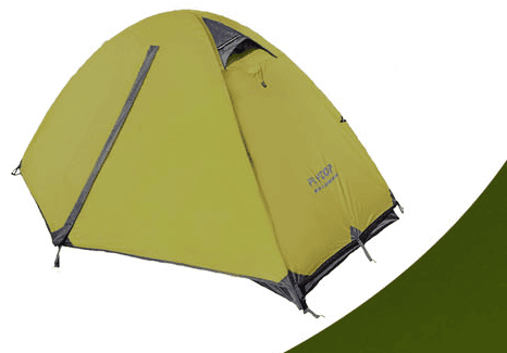 Outdoor Double Camping Rainproof Tents Outdoor Camping High Mountain Snowfield Ultra-light Camping Equipment (Option: Green)