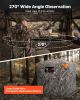 VEVOR Hunting Blind, 270Â° See Through Ground Blind, 2-3 Person Pop Up Deer Blind for Hunting with Carrying Bag, Portable Resilient Hunting Tent